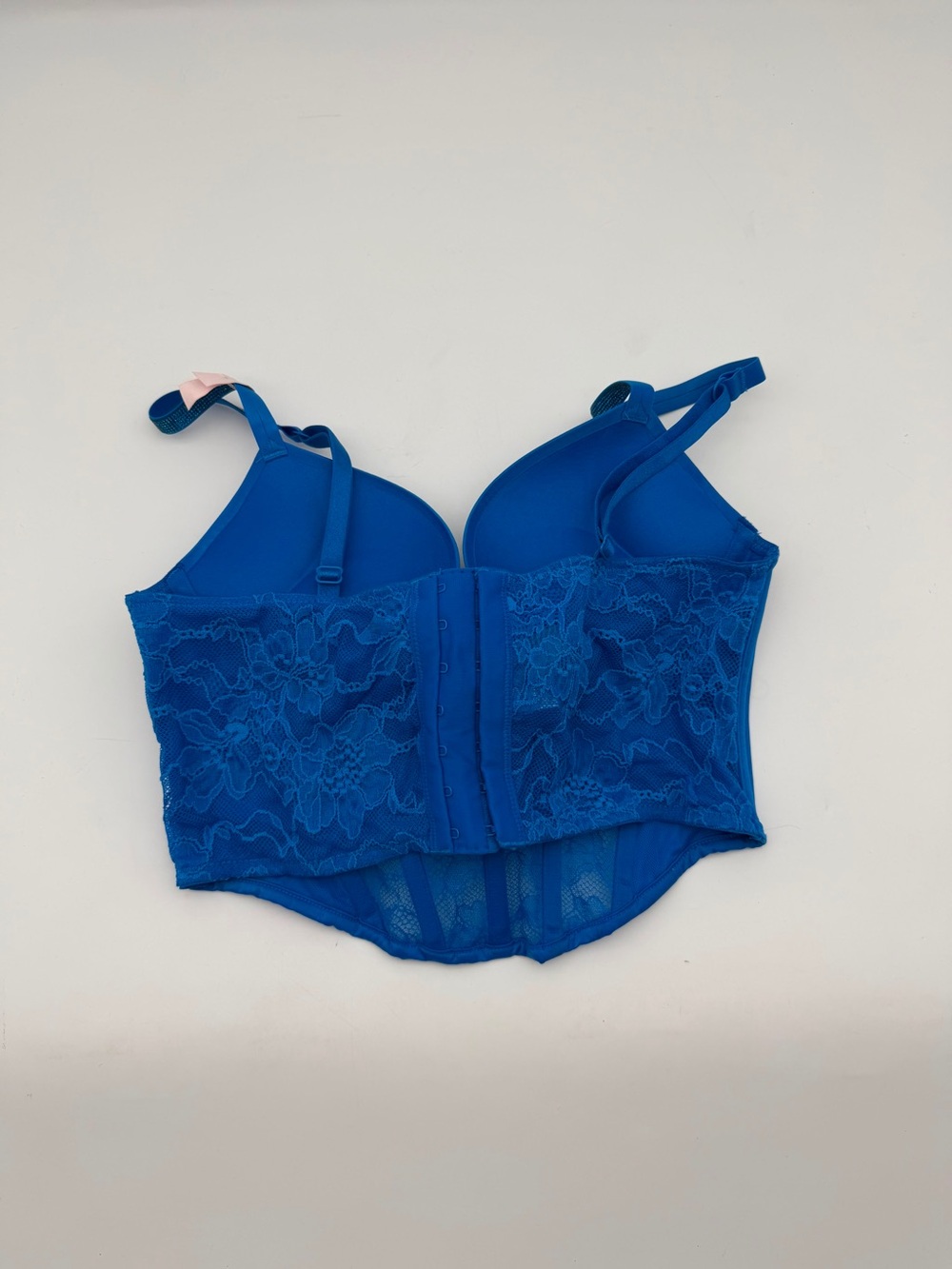 Victoria's Secret Electric Blue Longline Push-Up Bustier - Picture 4 of 6